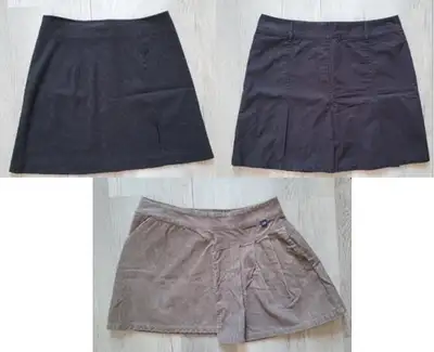 3 jupes courtes - coton, velours - BIEN LIRE, View more