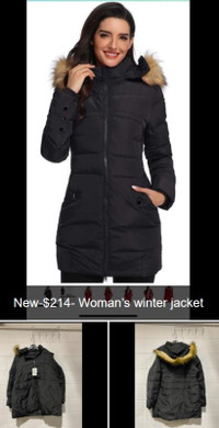 Womens winter coats - 2 new