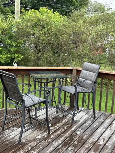 Martha Living Patio Bistro Set – Counter Height – 3 Pieces, View more