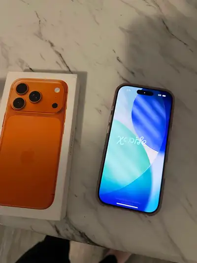 Iphone 17 pro cosmic  orange, View more