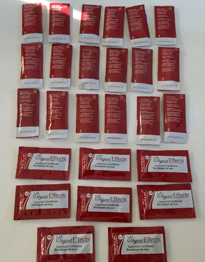 Revlon and Elegant Effects Packets of Conditioner , View more