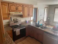 Cabinets and counter tops 
