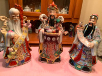 Porcelain Chinese Prosperity Gods