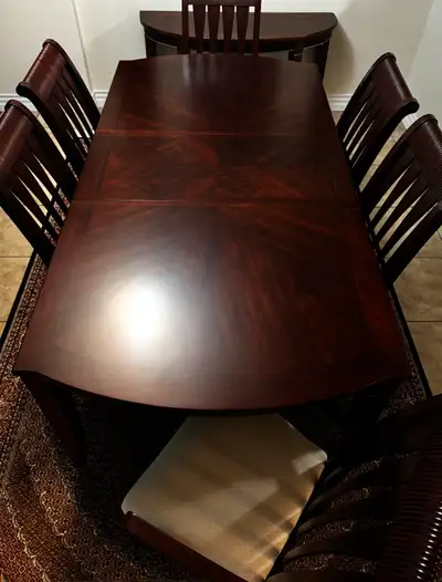 Expandable Dining Table Set — 6 Chairs, View more
