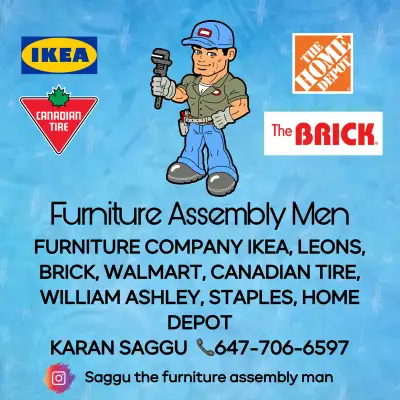 SAGGU THE FURNITURE ASSEMBLY MAN , View more