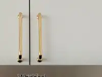 Gold kitchen cabinet door handles