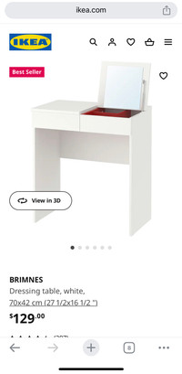 IKEA BRIMNES dressing table 