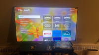TCL Smart TV- 50 inch, Very new condition 