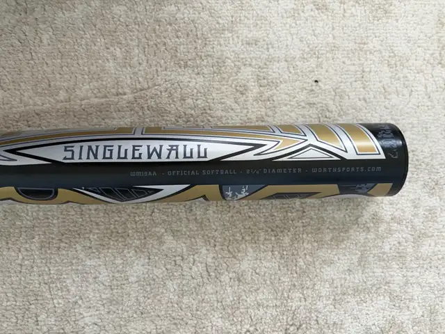 Worth Singlewall Softball Bat 34” in Baseball & Softball in Oakville / Halton Region - Image 8