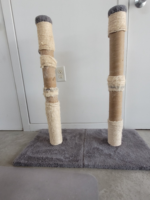 Cat scratching posts - size medium - two left 16"x16"x32 in Accessories in City of Halifax - Image 4