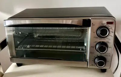 Black and Decker Toaster Oven, 4 Functions, View more