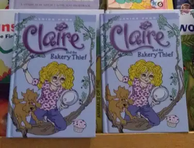 ▓▒░Shipping Option Available░▒▓ Claire and the Bakery Thief Hardcover Book Condition:LIKE Brand New...