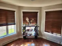 Levelor cordless wood blinds