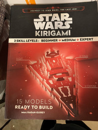 Star Wars Kirigami book - 15 models