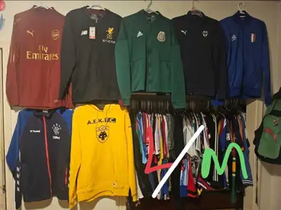 Vintage soccer zip up sweater & Sweatshirt collection, View more