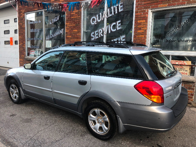 2006 SUBARU OUTBACK 2.5i AWD/ SIÈGE CHAUF/TRÈS BONNE MÉCANIQUE/ dans Autos et camions  à Ville de Montréal - Image 4