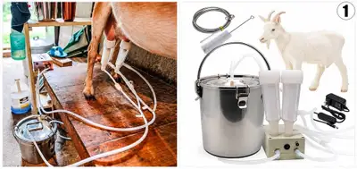 FACTORY-SEALED - HANTOP 3L Electric Goat Milking Machine, View more