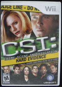 Wii Game: CSI Hard Evidence