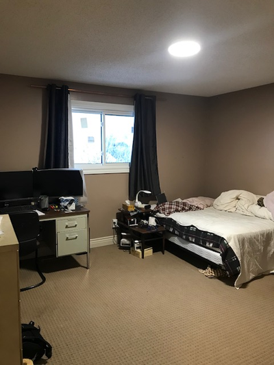 The big private furnished bedroom is on 2nd floor in a single three bedroom house in Northwest. Shar...