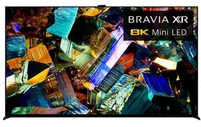 Selling a used Sony 75 inch Z9K BRAVIA XR Mini LED 8K Ultra HD HDR Smart Google TV, offering breatht...