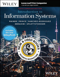 Introduction to Information Systems 6E Canadian 9781394164523