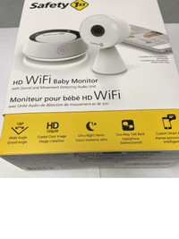 NEW - Safety 1st HD WiFi Baby Monitor with Audio Parent Unit