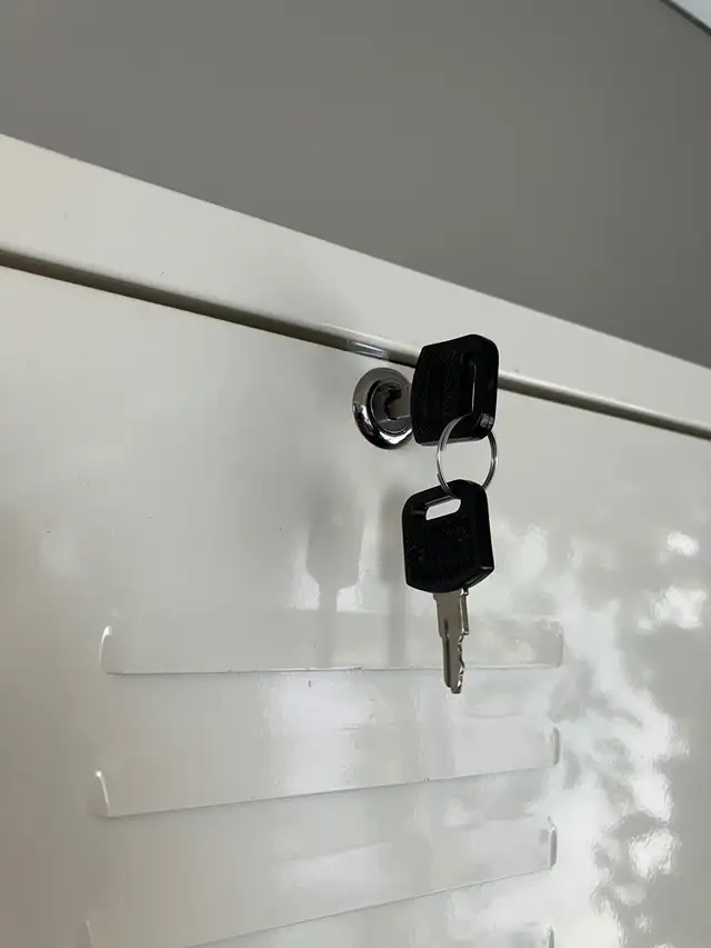 Ikea Metal Locking Wall Cabinet in Bookcases & Shelving Units in City of Toronto - Image 5