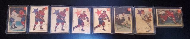 1954-1955 PARKHURST - 7 CARDS INCLUDING MAURICE "ROCKET" RICHARD in Arts & Collectibles in Burnaby/New Westminster