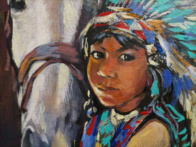 Original oil painting on canvas bord in Arts & Collectibles in City of Toronto - Image 4