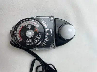 Working Sekonic Studio Deluxe L-398 Light Meter Exposure, View more