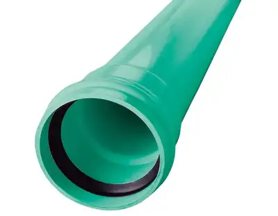 PVC pipe for sumps, outlets , sleeves or culverts Type - SDR 35 3 sizes - 375mm, 525mm , 600mm Lengt...