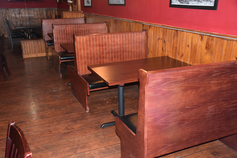 Restaurant Booths Mahogany for sale  