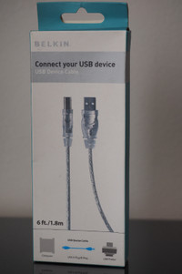 Câble d'imprimante USB - Belkin - USB printer cable