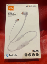 JBL Tune 110BT In-Ear Wireless Bluetooth Headphones with 3-Butt