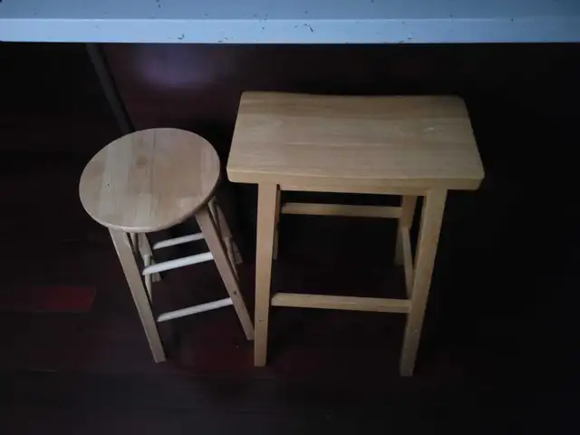 Wooden Stool 2 for $50 in Chairs & Recliners in City of Toronto - Image 2
