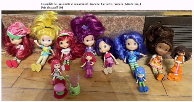 Ensemble de Fées (Clochette et ensemble de Fraisinette et amies dans Jouets et jeux  à Laval/Rive Nord - Image 3