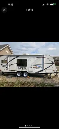 2011 apex holiday trailer 