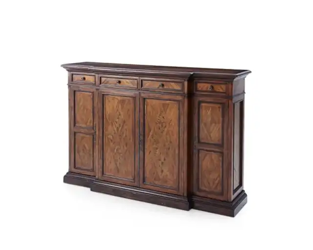 Theodore Alexander dining room set (table, 6 chairs and buffet) in Dining Tables & Sets in Markham / York Region - Image 5