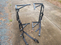 Seat belt frame 