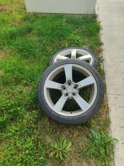 4 mags Mazda 18" originals manufacturer. Très bon état. 4 x Mazda 18" Factory OEM Wheel Rim