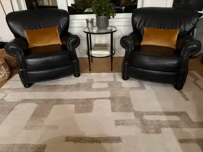 Leather Lounge Chairs, View more