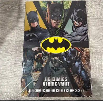 10 BATMAN #1’s DC Comics Heroic Vault Collector's Set, View more