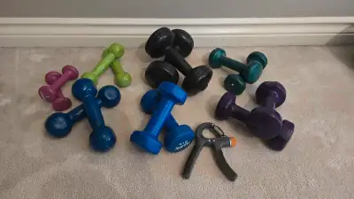 Dumbell sets:  1-5 lbs, View more