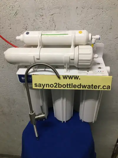 SayNo2BottledWater.ca - Reverse Osmosis or 3 stage water filter, View more