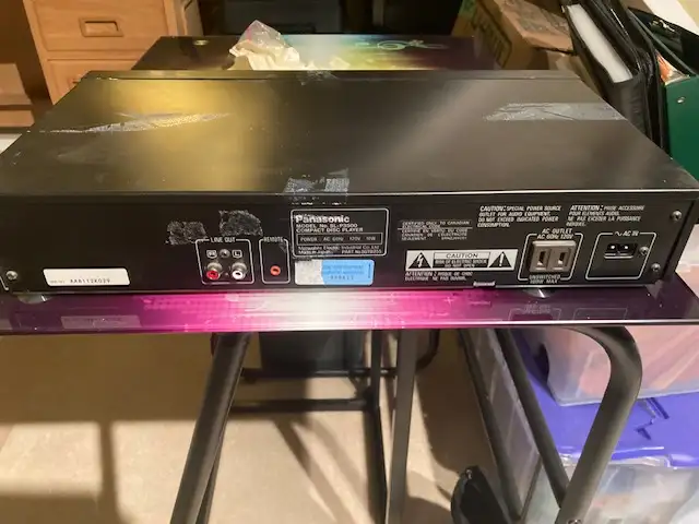 Panasonic DVD Player588731182188472321