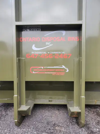 Ontario Disposal Bins We offer 7 days a week service 647-456-2467 www.ontariodisposalbins.com dispos...