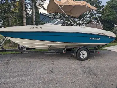 1992 Rinker 206 Cuddy seats 6 . Powered by Mercruiser 4.3 V6 175 HP with 4 Barrell carb. Alpha 1 out...