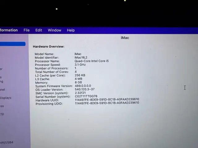 iMac 21.5” (2015)507198798887004164