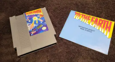 Nintendo NES Game To The Earth, View more