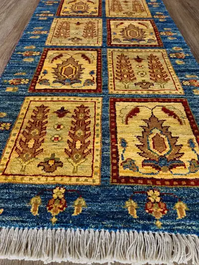 Chobi Afghan Runner Rug Handmade, View more